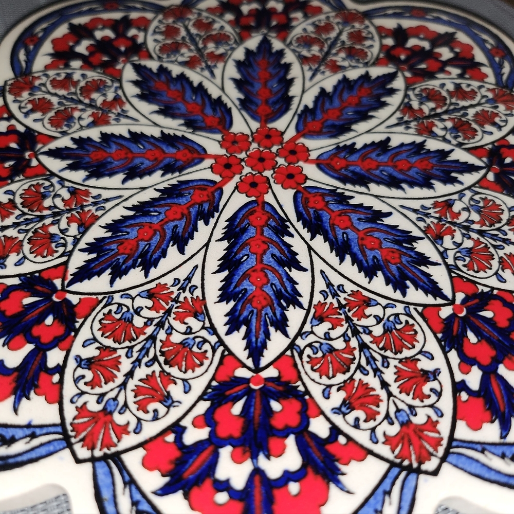 TRADITIONAL TURKISH CERAMIC TRIVET
